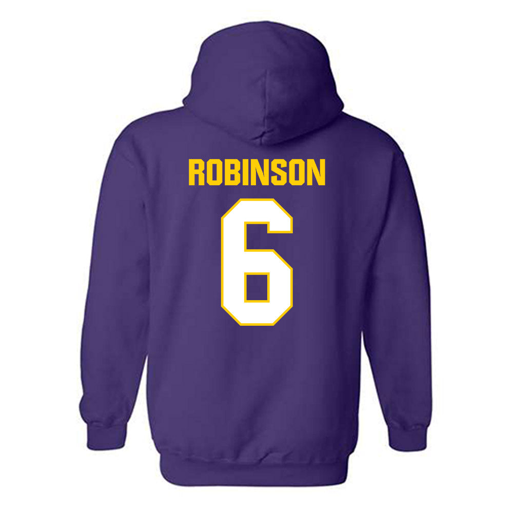 WIU - NCAA Football : Joshua Robinson - Hooded Sweatshirt-1