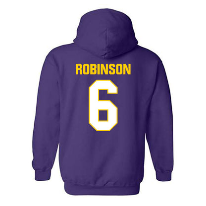 WIU - NCAA Football : Joshua Robinson - Hooded Sweatshirt-1