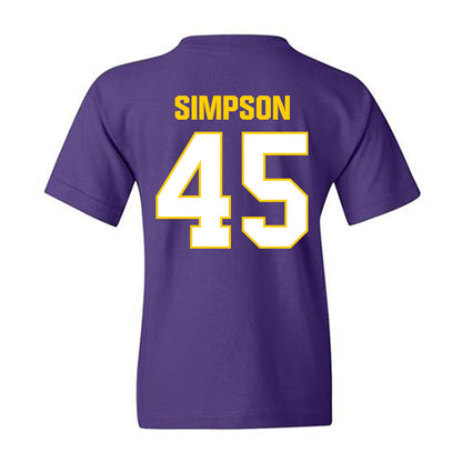 WIU - NCAA Softball : Hannah Simpson - Youth T-Shirt-1