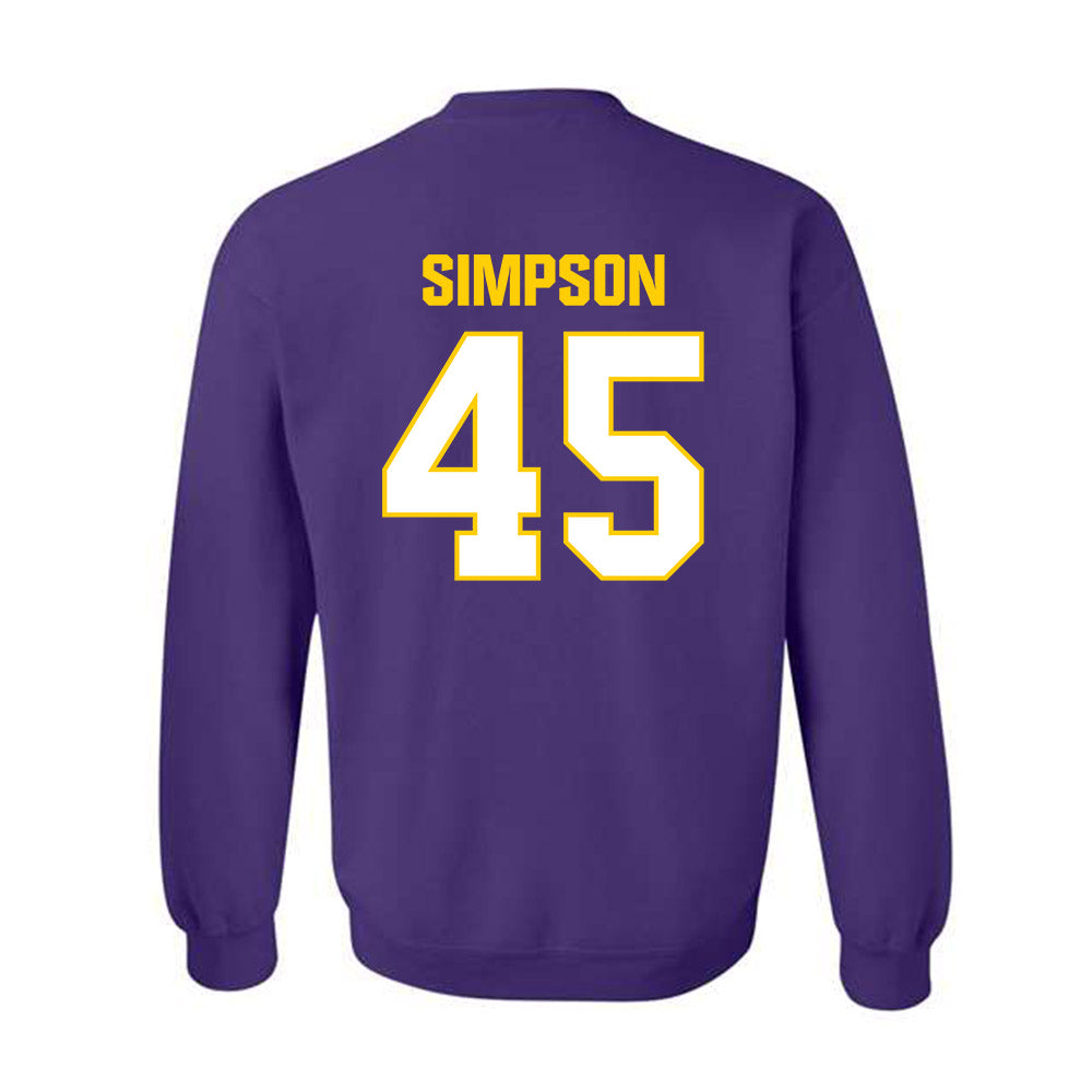 WIU - NCAA Softball : Hannah Simpson - Crewneck Sweatshirt-1