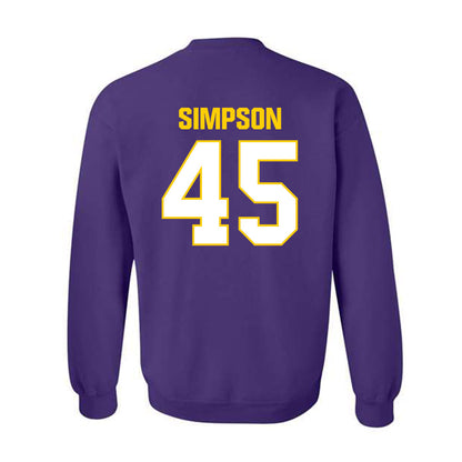 WIU - NCAA Softball : Hannah Simpson - Crewneck Sweatshirt-1