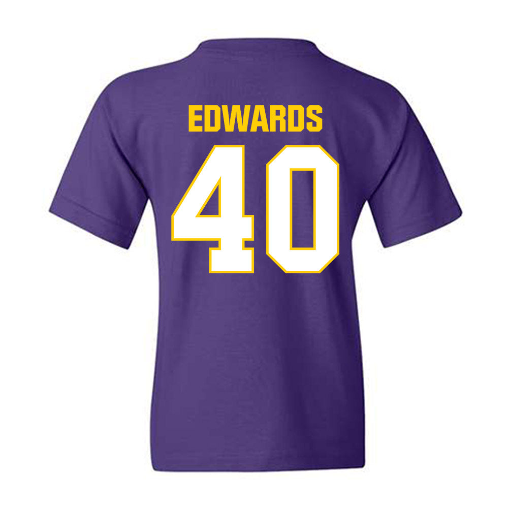 WIU - NCAA Football : Joe Edwards - Youth T-Shirt-1