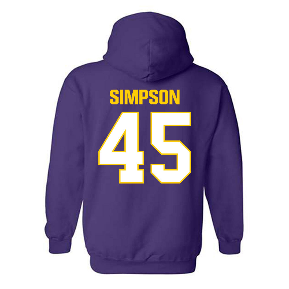 WIU - NCAA Softball : Hannah Simpson - Hooded Sweatshirt-1