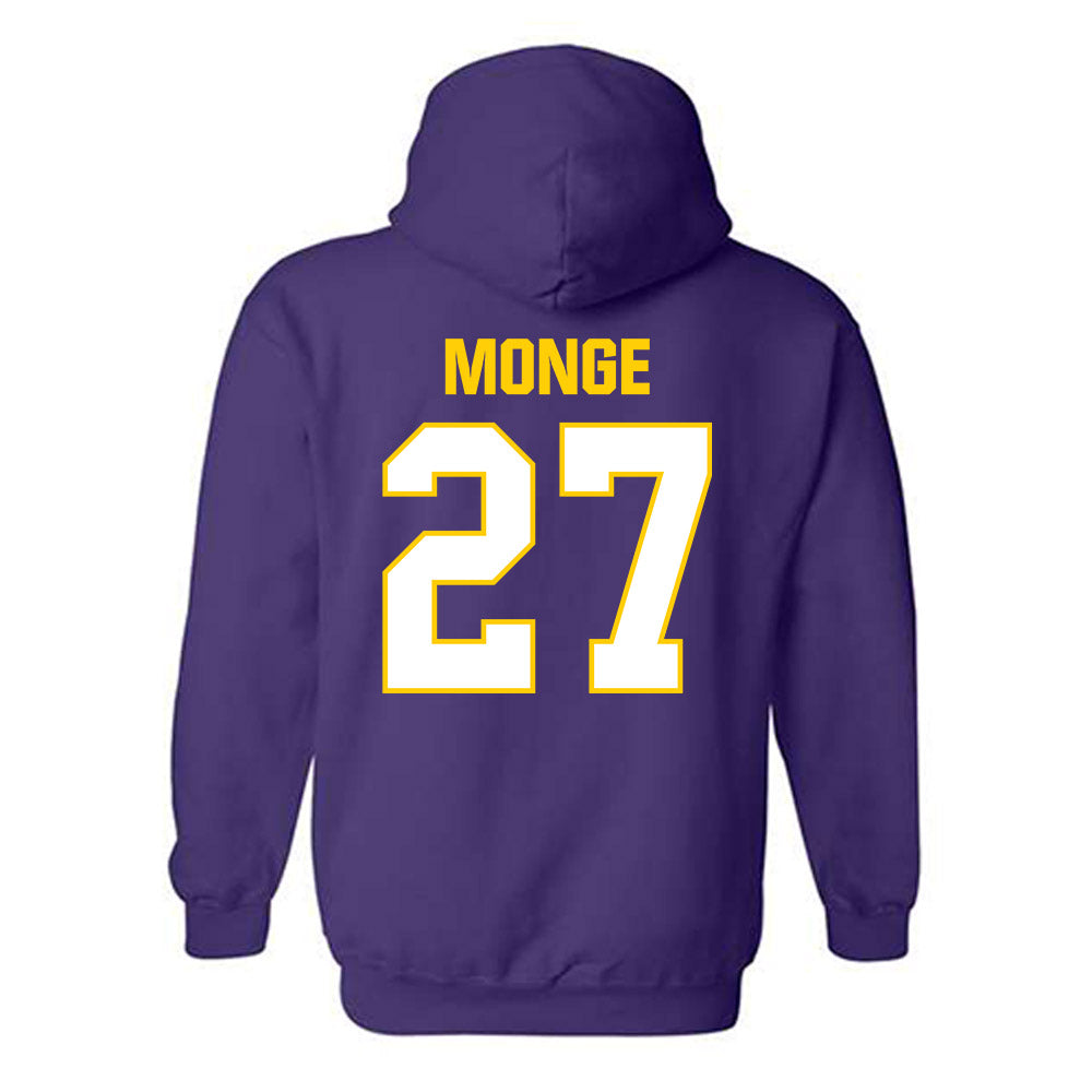 WIU - NCAA Baseball : Isaiah Monge - Hooded Sweatshirt-1