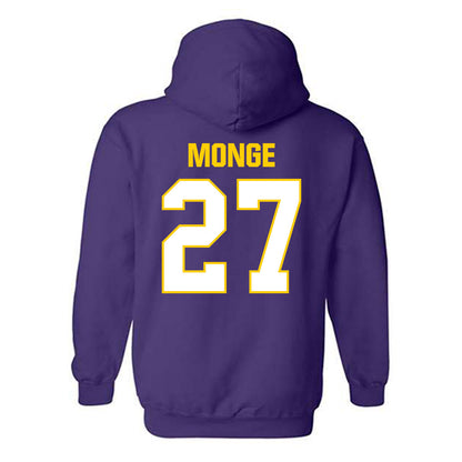 WIU - NCAA Baseball : Isaiah Monge - Hooded Sweatshirt-1