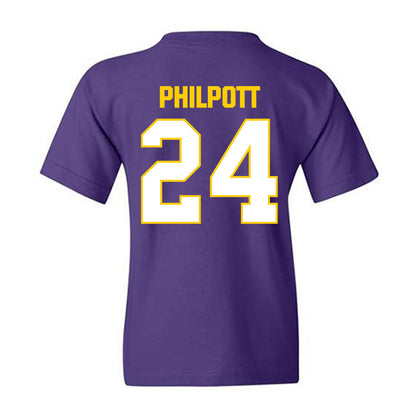 WIU - NCAA Men's Soccer : Tyler Philpott - Youth T-Shirt-1