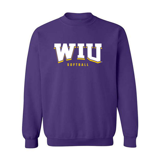 WIU - NCAA Softball : Hannah Simpson - Crewneck Sweatshirt-0