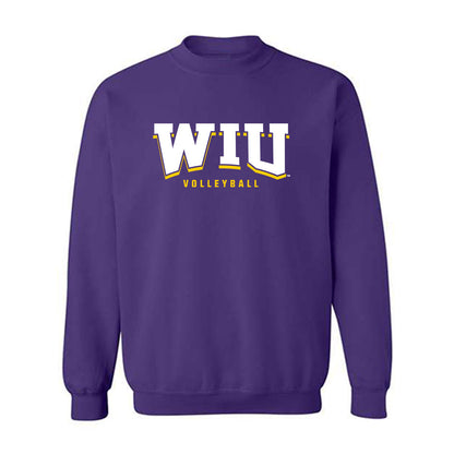 WIU - NCAA Women's Volleyball : Ella Haines - Crewneck Sweatshirt-0