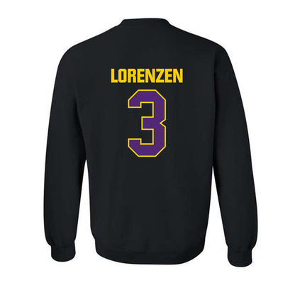 WIU - NCAA Men's Basketball : Lucas Lorenzen - Crewneck Sweatshirt-1