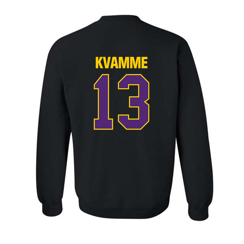 WIU - NCAA Men's Basketball : Makai Kvamme - Crewneck Sweatshirt-1
