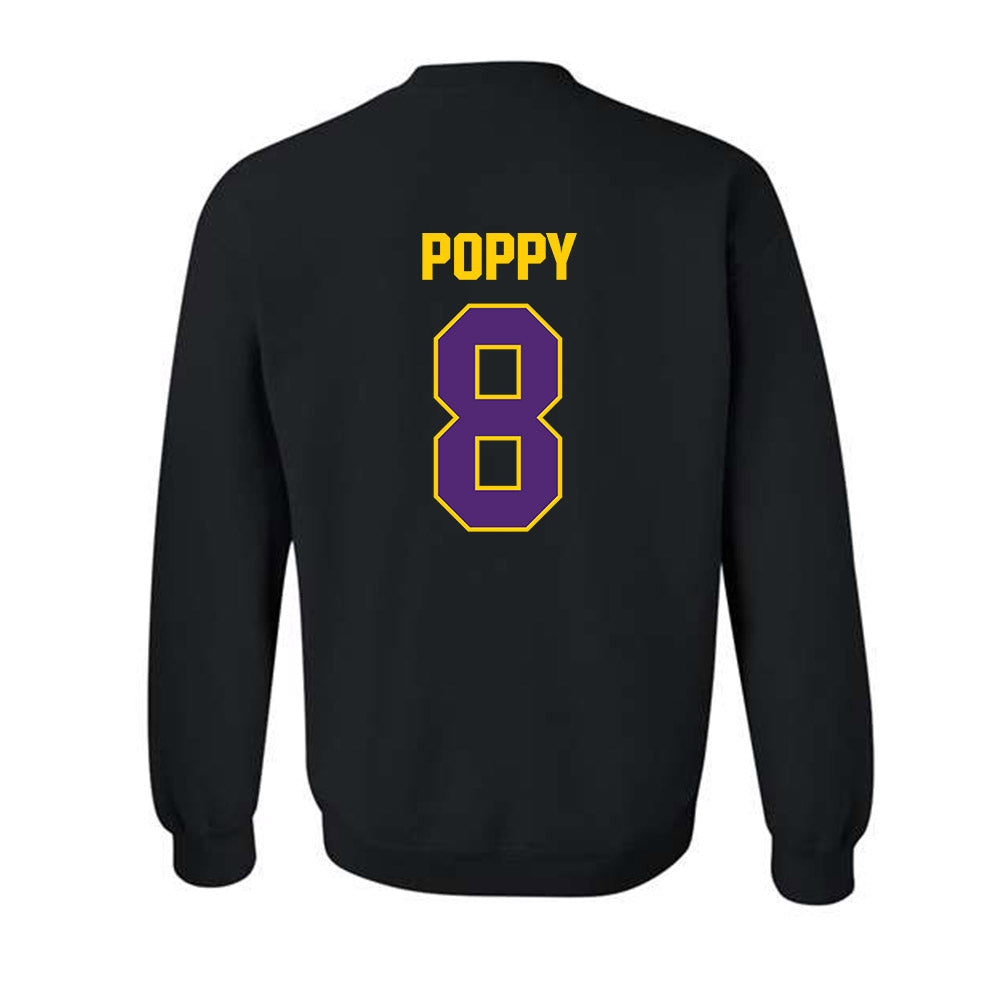 WIU - NCAA Football : Nevin Poppy - Crewneck Sweatshirt-1