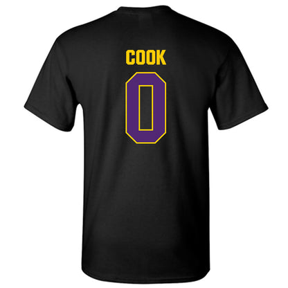 WIU - NCAA Men's Basketball : Tyran Cook - T-Shirt-1