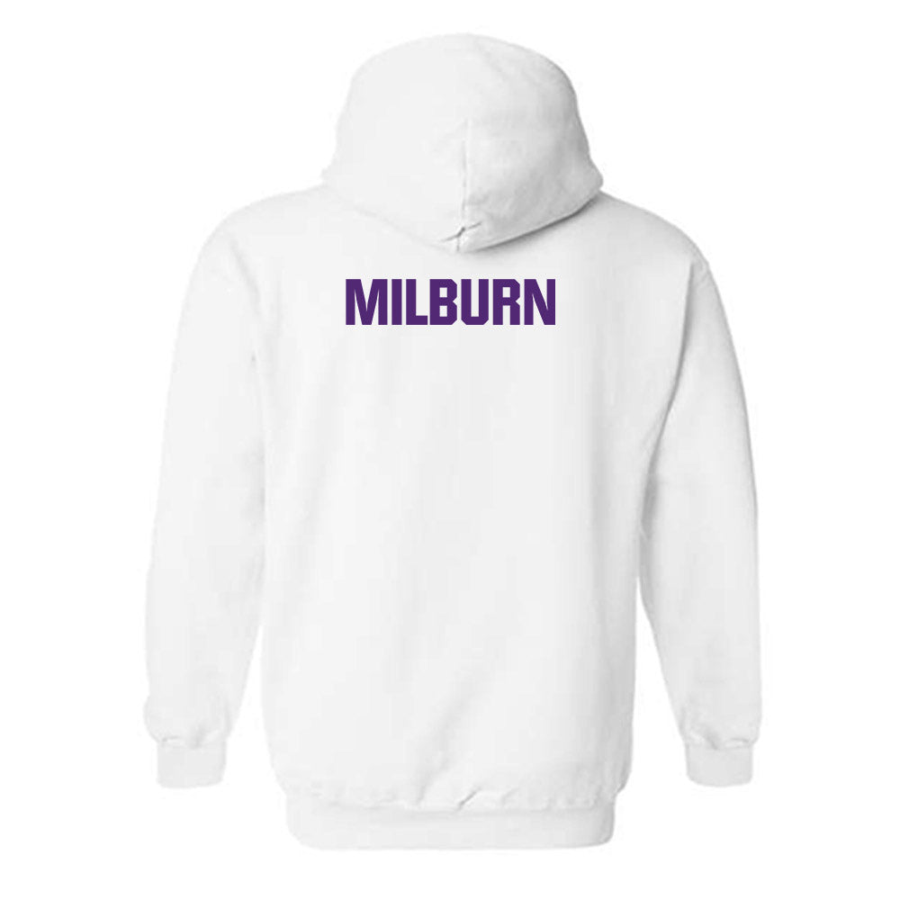 WIU - NCAA Women's Track & Field : Zearra Milburn - Classic Shersey Hooded Sweatshirt-1