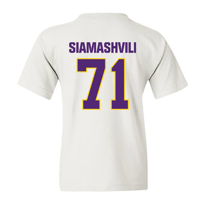 WIU - NCAA Football : Luca Siamashvili - Classic Shersey Youth T-Shirt-1