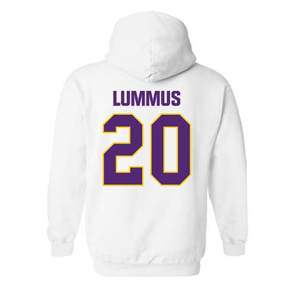 WIU - NCAA Baseball : Brock Lummus - Classic Shersey Hooded Sweatshirt-1