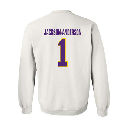 WIU - NCAA Football : Ihson Jackson-Anderson - Classic Shersey Crewneck Sweatshirt-1
