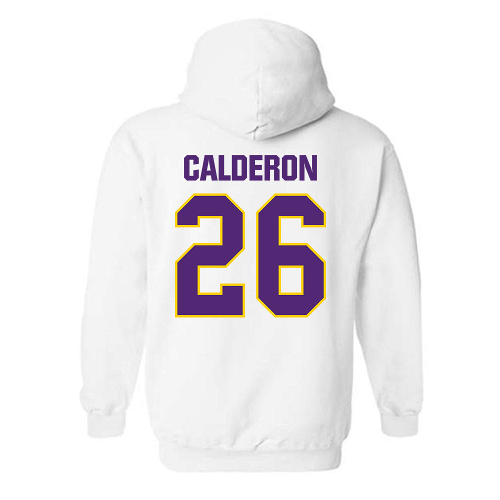 WIU - NCAA Men's Soccer : Miles Calderon - Classic Shersey Hooded Sweatshirt-1