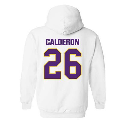 WIU - NCAA Men's Soccer : Miles Calderon - Classic Shersey Hooded Sweatshirt-1