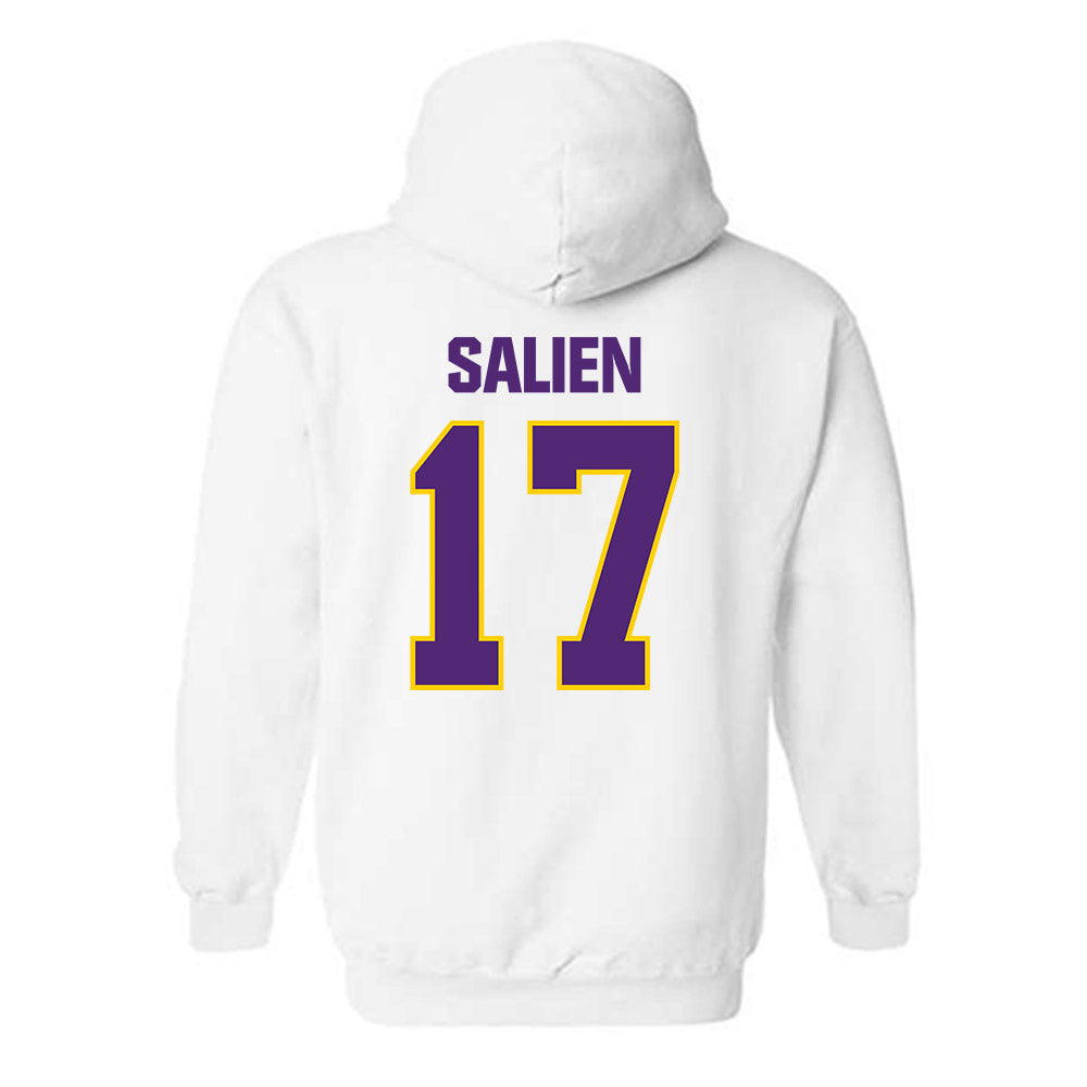 WIU - NCAA Football : Joel Salien - Classic Shersey Hooded Sweatshirt-1