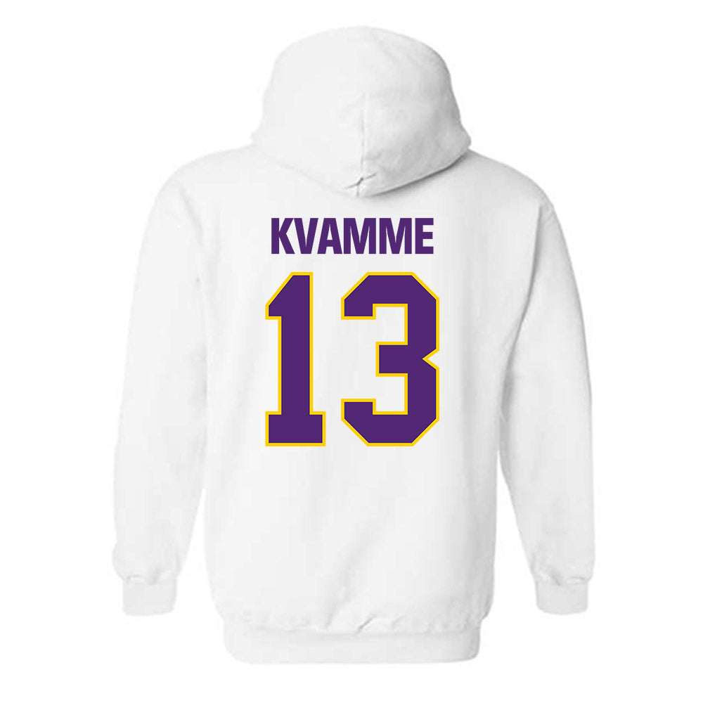 WIU - NCAA Men's Basketball : Makai Kvamme - Classic Shersey Hooded Sweatshirt-1