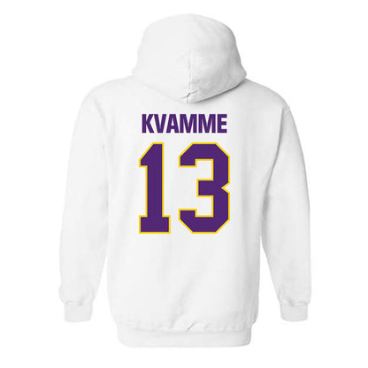 WIU - NCAA Men's Basketball : Makai Kvamme - Classic Shersey Hooded Sweatshirt-1