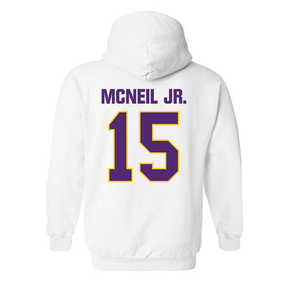 WIU - NCAA Football : Rodney McNeil Jr. - Classic Shersey Hooded Sweatshirt-1