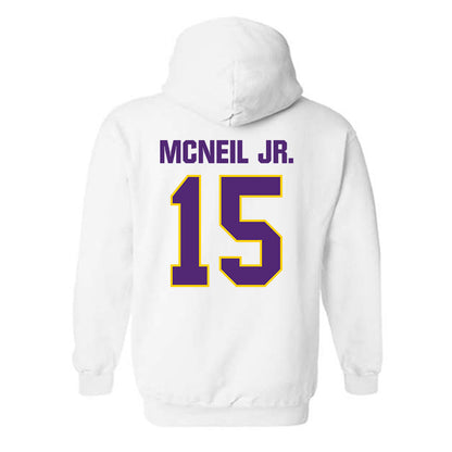 WIU - NCAA Football : Rodney McNeil Jr. - Classic Shersey Hooded Sweatshirt-1