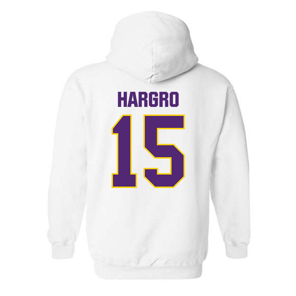 WIU - NCAA Football : David Hargro - Classic Shersey Hooded Sweatshirt-1