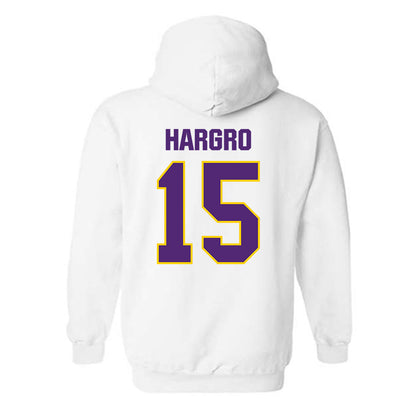 WIU - NCAA Football : David Hargro - Classic Shersey Hooded Sweatshirt-1