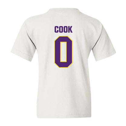 WIU - NCAA Men's Basketball : Tyran Cook - Classic Shersey Youth T-Shirt-1
