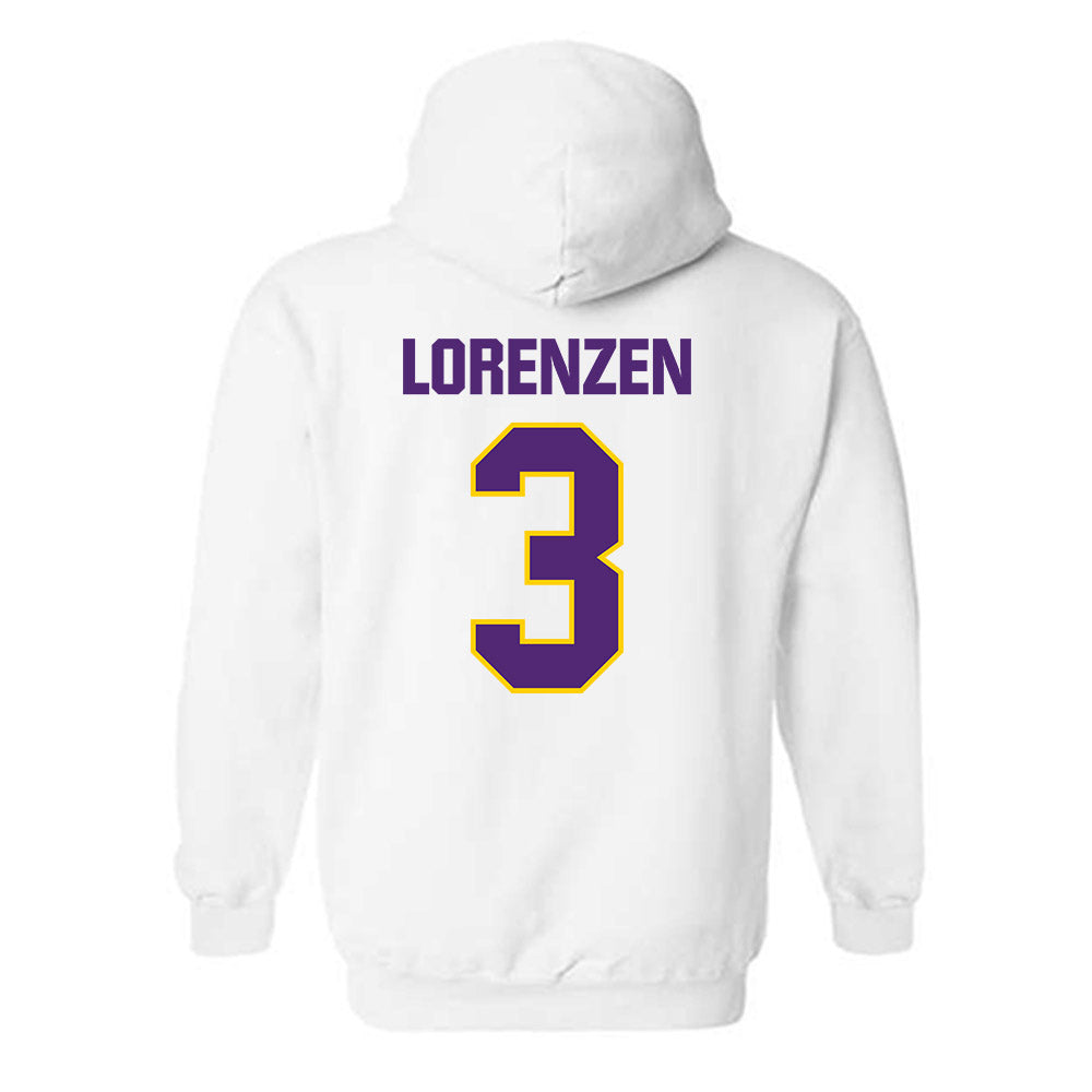 WIU - NCAA Men's Basketball : Lucas Lorenzen - Classic Shersey Hooded Sweatshirt-1