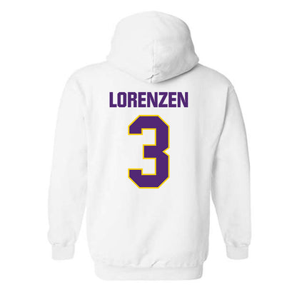 WIU - NCAA Men's Basketball : Lucas Lorenzen - Classic Shersey Hooded Sweatshirt-1