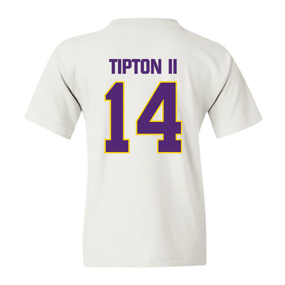 WIU - NCAA Men's Basketball : Steven Tipton II - Classic Shersey Youth T-Shirt-1