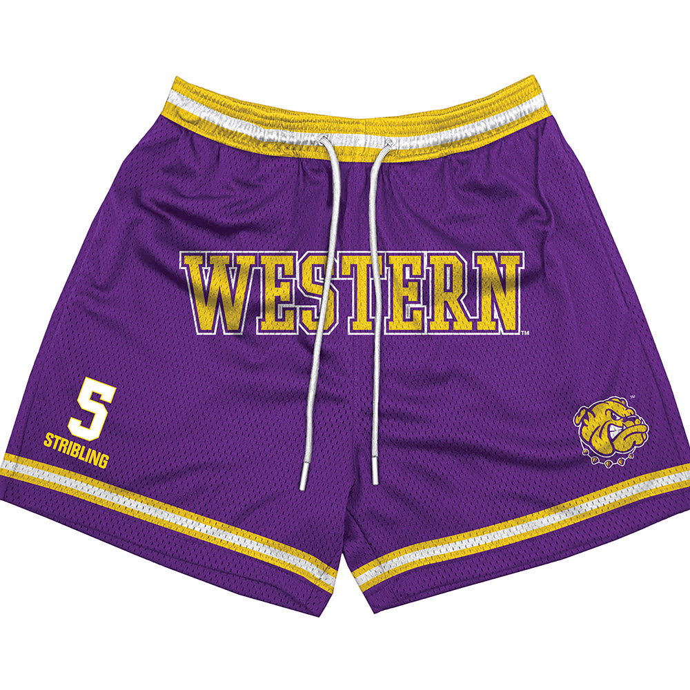 WIU - NCAA Football : Anthony Stribling - Shorts-0