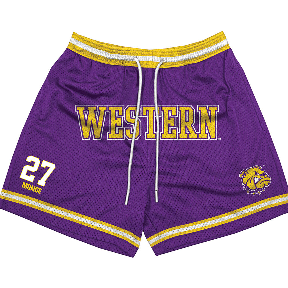 WIU - NCAA Baseball : Isaiah Monge - Shorts-0