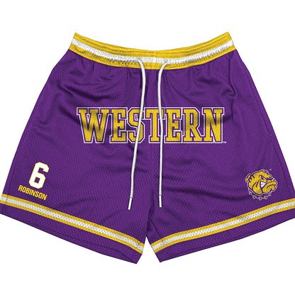WIU - NCAA Football : Joshua Robinson - Shorts-0