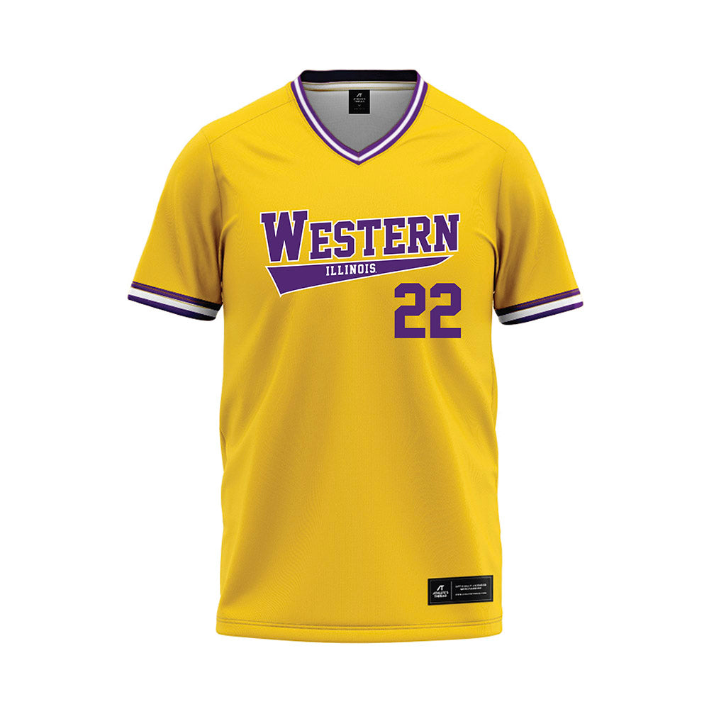 WIU - NCAA Baseball : Jason Buhl - Baseball Jersey-0