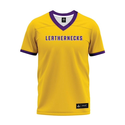 WIU - NCAA Football : JJ Torres - Gold Premium Football Jersey-0