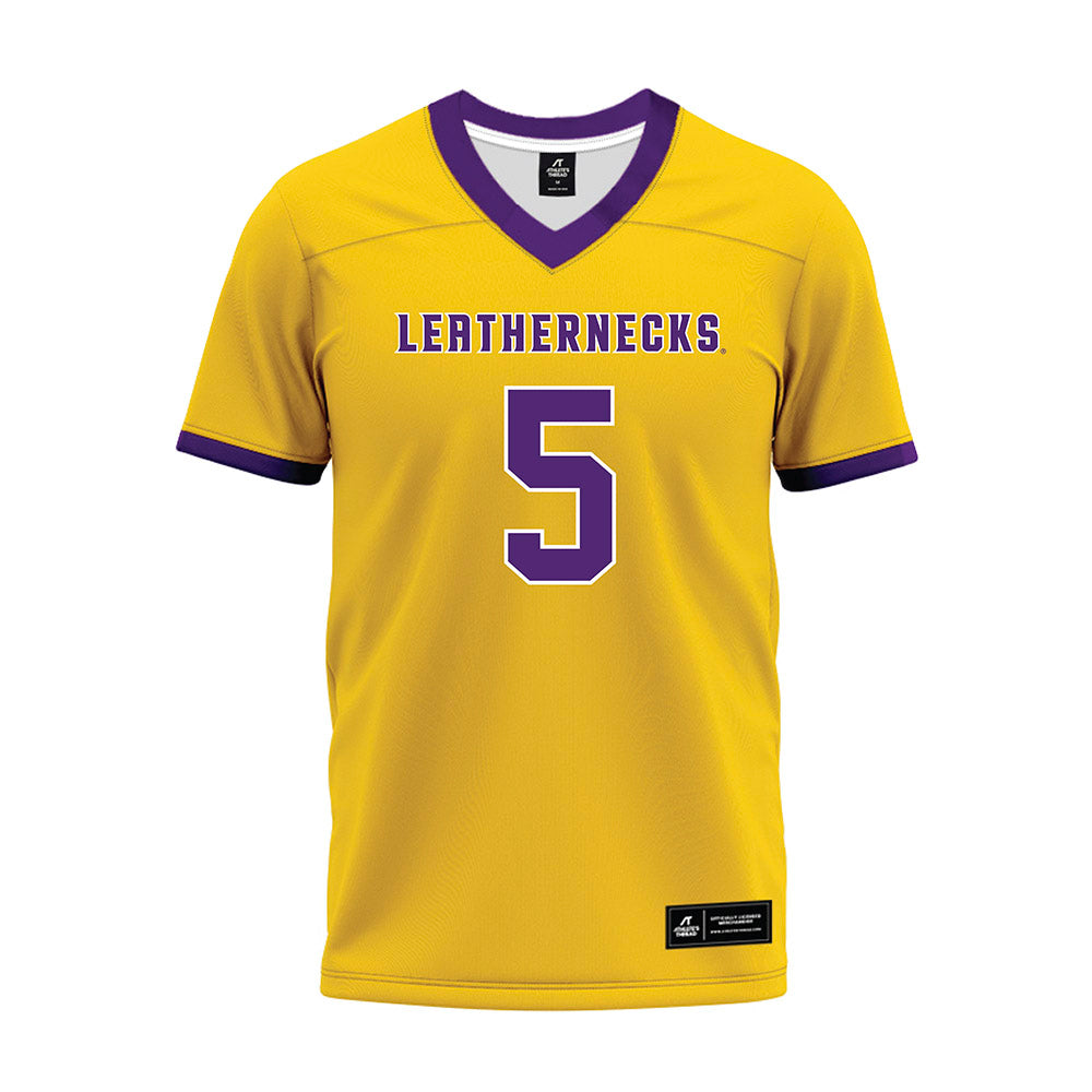 WIU - NCAA Football : Anthony Stribling - Gold Premium Football Jersey-0
