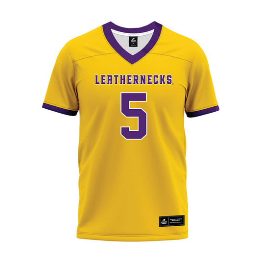 WIU - NCAA Football : Anthony Stribling - Gold Premium Football Jersey-0