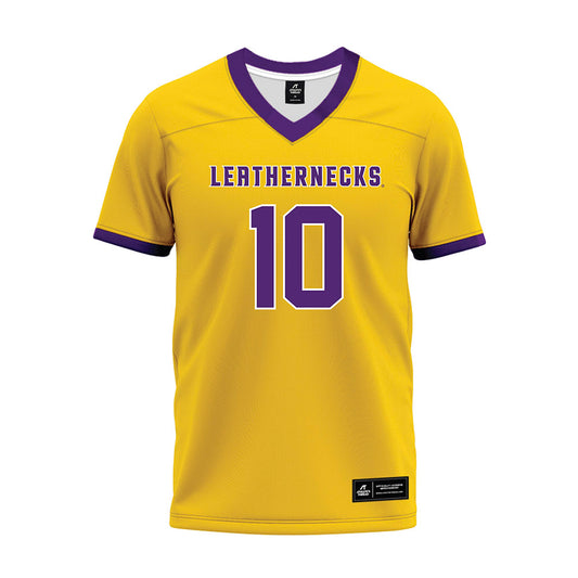 WIU - NCAA Football : Gage Sturgill - Gold Premium Football Jersey-0