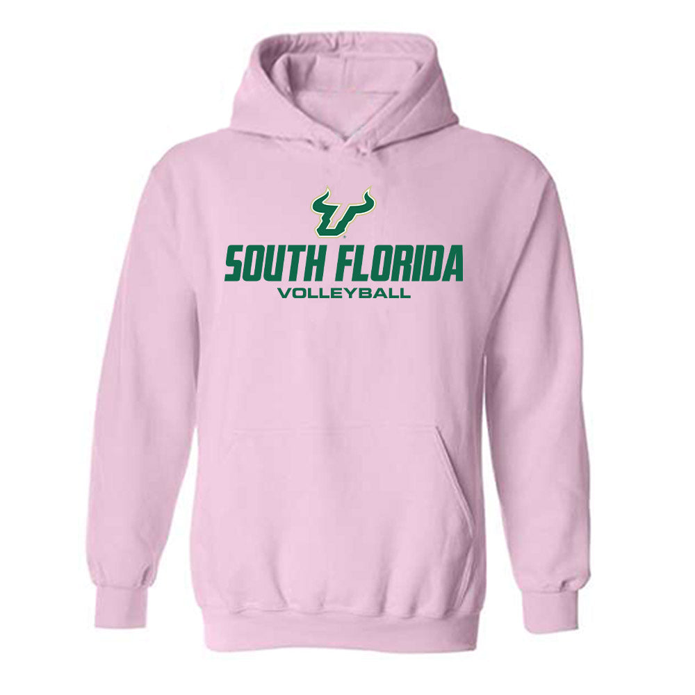 USF - NCAA Women's Volleyball : Samiyah Abdur-rahim - Hooded Sweatshirt-0