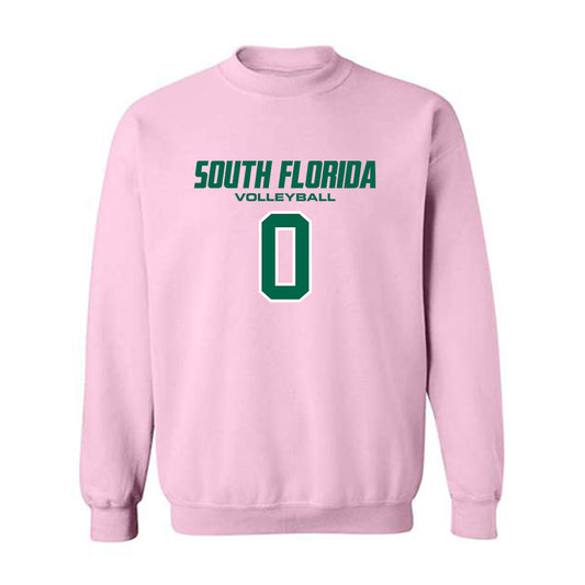 USF - NCAA Women's Volleyball : Samiyah Abdur-rahim - Crewneck Sweatshirt-0