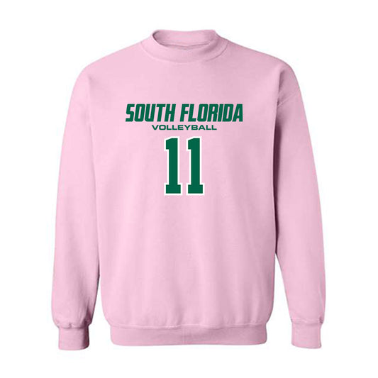 USF - NCAA Women's Volleyball : Iyanna Garvin - Crewneck Sweatshirt-0