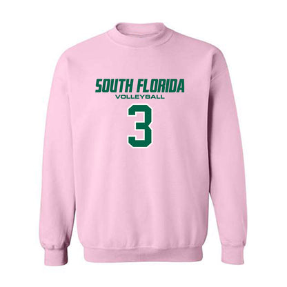 USF - NCAA Women's Volleyball : Miya Thomas - Crewneck Sweatshirt-0