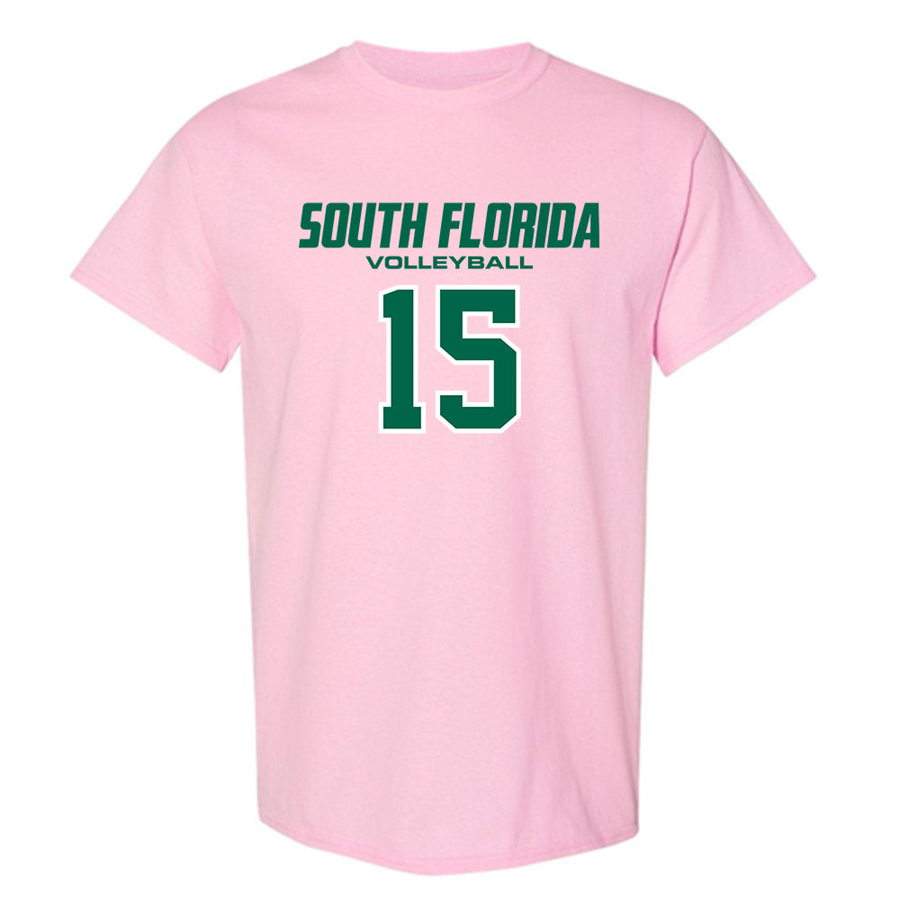 USF - NCAA Women's Volleyball : Amelia Wass de Czege - T-Shirt-0