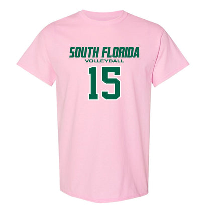 USF - NCAA Women's Volleyball : Amelia Wass de Czege - T-Shirt-0