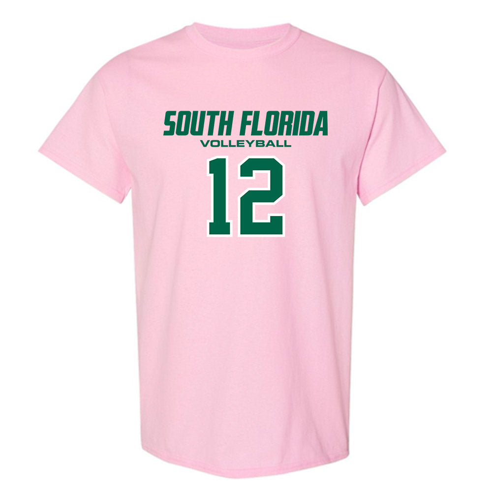 USF - NCAA Women's Volleyball : Addy Brus - T-Shirt-0
