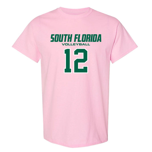USF - NCAA Women's Volleyball : Addy Brus - T-Shirt-0