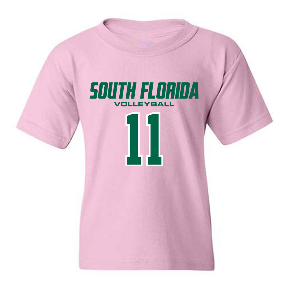 USF - NCAA Women's Volleyball : Iyanna Garvin - Youth T-Shirt-0